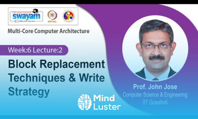 Lec 22 Block Replacement Techniques Write Strategy