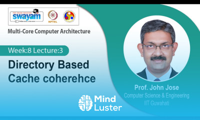 Lec 30 Directory Based Cache coherehce