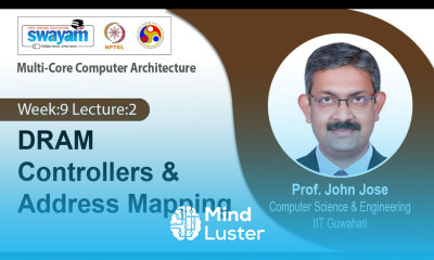 Lec 33 DRAM Controllers Address Mapping