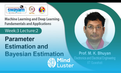 Lec 12 Parameter Estimation and Bayesian Estimation