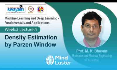 Lec 14 Density Estimation by Parzen Window