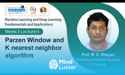 Lec 15 Parzen Window and K nearest neighbor algorithm