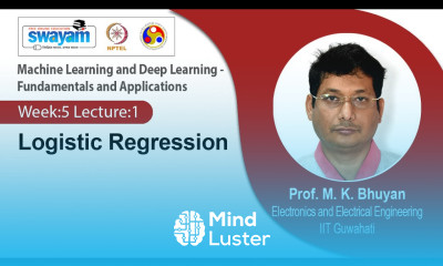Lec 21 Logistic Regression