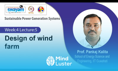 Lec 15 Design of wind farm