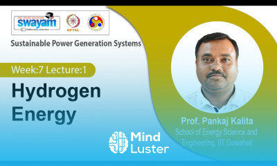 Lec 21 Hydrogen energy