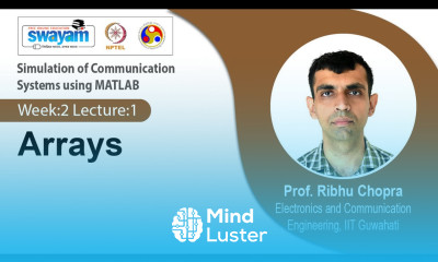 Learn Lec 7 Arrays - Mind Luster