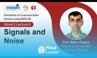 Lec 32 Signals and Noise