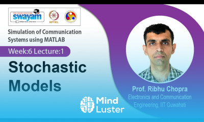 Lec 33 Stochastic Models