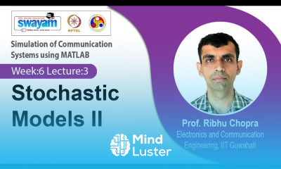 Lec 35 Stochastic Models II