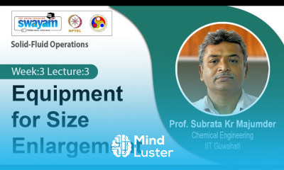 Lec 9 Equipment for Size Enlargement