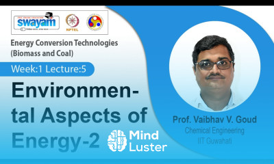 Lec 5 Environmental aspects of energy