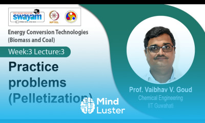 Lec 16 Practice problems Pelletization