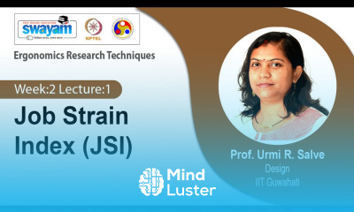 Lec 6 Job Strain Index JSI