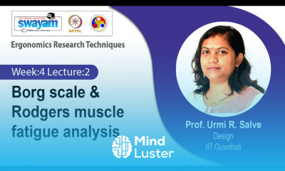 Lec 15 Borg scale Rodgers muscle fatigue analysis