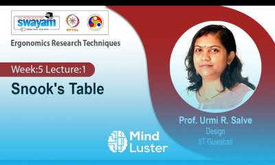 Lec 16 Snook s Table