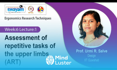 Lec 20 Assessment of repetitive tasks of the upper limbs ART