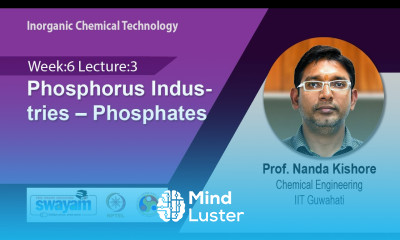 Lec 20 Phosphorus Industries – Phosphates