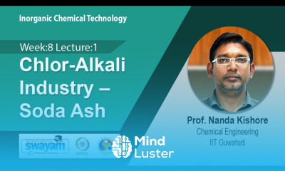Lec 23 Chlor Alkali Industry – Soda Ash