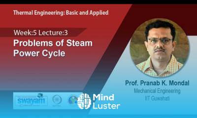 Lec 20 Problems of Steam Power Cycle