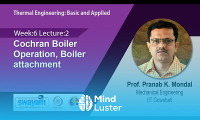 Lec 23 Cochran Boiler Operation Boiler attachment