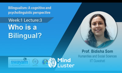 Lec 3 Who is a Bilingual