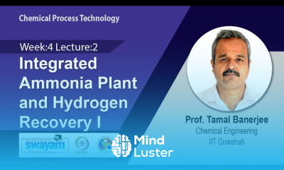 Lec 12 Integrated Ammonia Plant and Hydrogen Recovery​ I