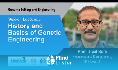Lec 2 History and Basics of Genetic Engineering