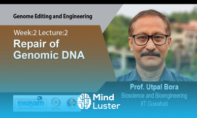 Lec 5 Repair of Genomic DNA