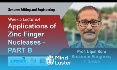 Lec 13 Applications of Zinc Finger Nucleases PART B