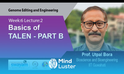 Lec 15 Basics of TALEN PART B