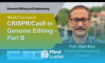 Lec 23 CRISPR Cas9 in Genome Editing Part B
