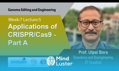 Lec 24 Applications of CRISPR Cas9 Part A