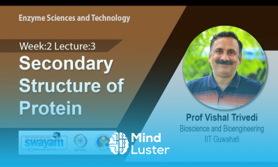 Lec 8 Secondary Structure of Protein