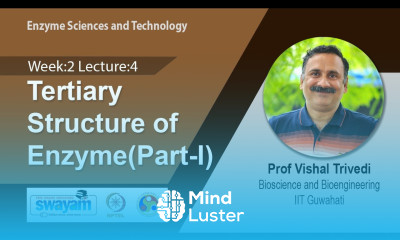 Lec 9 Tertiary Structure of Enzyme Part I