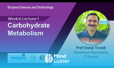 Lec 28 Carbohydrate Metabolism