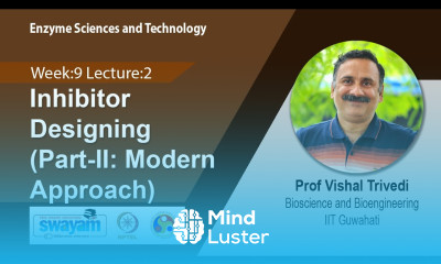 Lec 40 Inhibitor Designing Part II Modern Approach