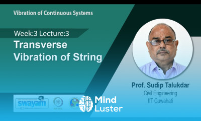 Learn Lec 11 Transverse Vibration of String - Mind Luster