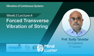 Lec 12 Forced Transverse Vibration of String