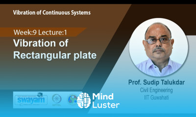 Lec 27 Vibration of Rectangular plate