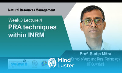 Lec 18 PRA techniques within INRM