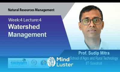 Lec 23 Watershed management