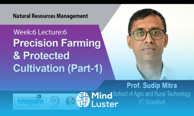 Lec 38 Precision Farming Protected Cultivation Part 1