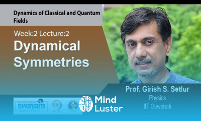 Lec 7 Dynamical Symmetries