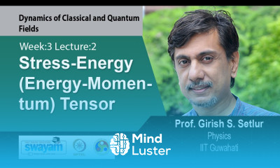 Lec 10 Stress Energy Energy Momentum Tensor