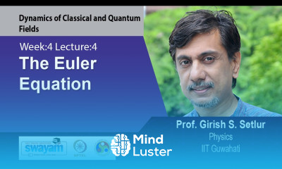 Lec 17 The Euler Equation