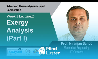 Lec 8 Exergy Analysis Part I