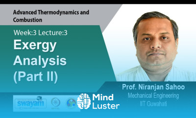 Lec 9 Exergy Analysis Part II