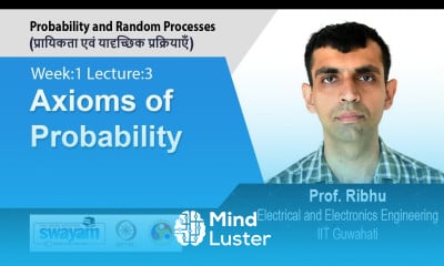 Lec 3 Axioms of Probability