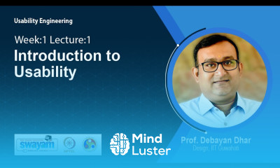 Lec 1 Introduction to Usability