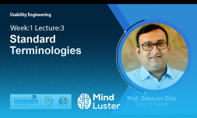 Lec 3 Standard Terminologies